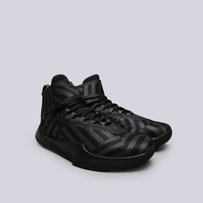 мужские черные баскетбольные кроссовки Jordan Fly Unlimited AA1282-012 - цена, описание, фото 2